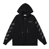Off White Hooded Coat