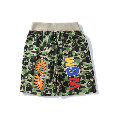 Camouflage Printed Shorts