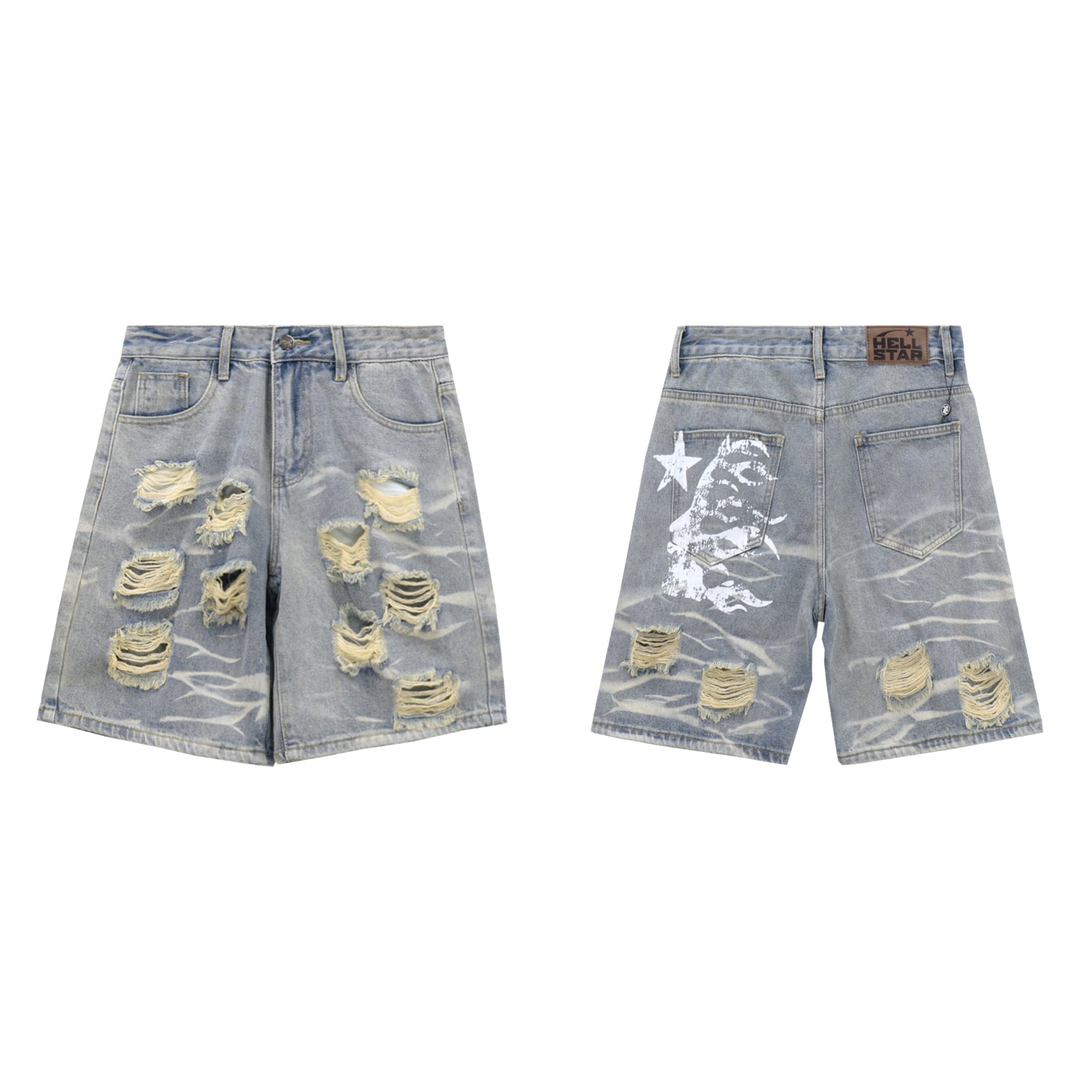 Hellstar Denim Shorts