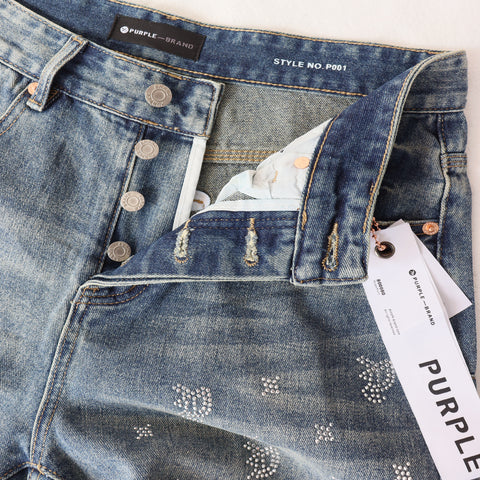 PURPLE BRAND Denim Shorts