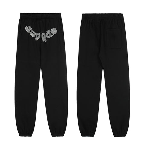 Sp5der Hooded Coats And Pants Suit