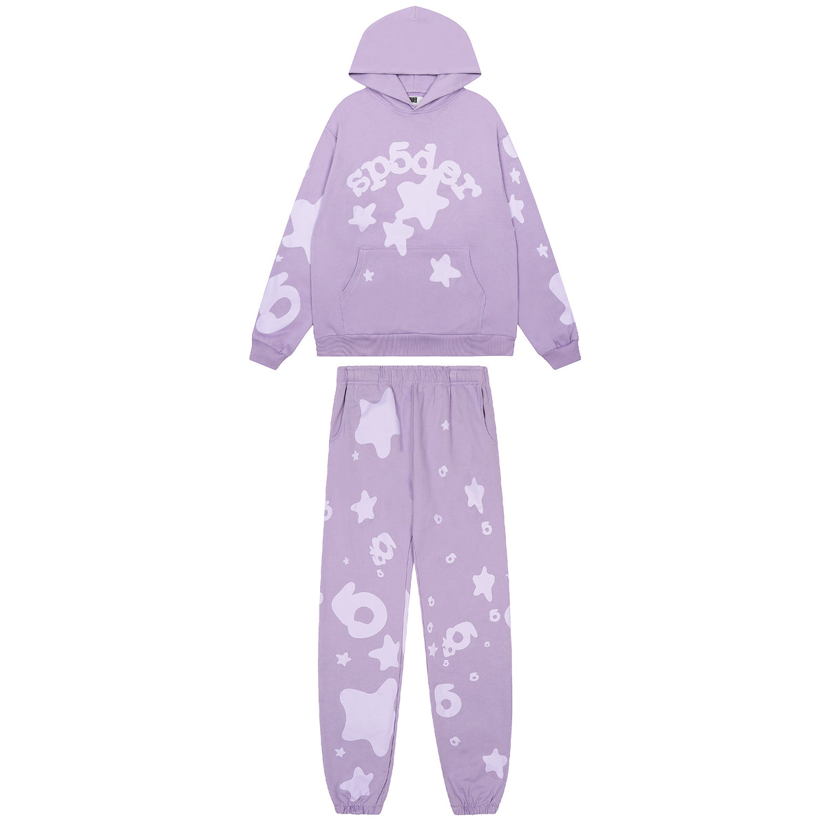 Sp5der Hoodie Pants Suit