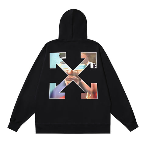 Off White Hooded Coat