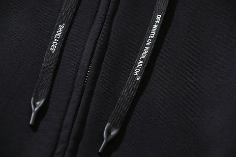 Off White Hooded Coat