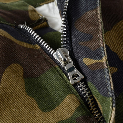 Camouflage Ripped Jeans