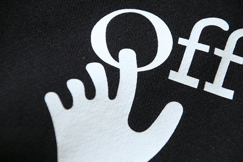 Off White Hooded Coat