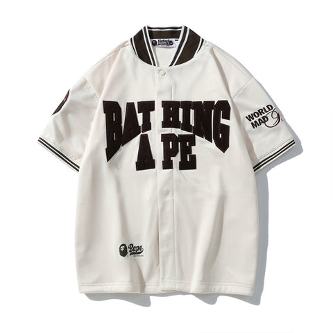 BAPE Short Sleeve Baseball Uniform