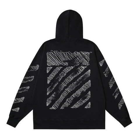 Off White Hooded Coat