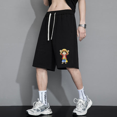 Anime Luffy Shorts