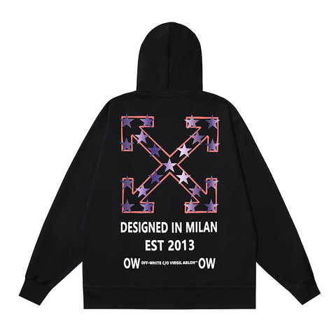 Off White Hooded Coat