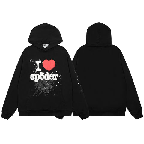 Sp5der Hoodie Pants Suit