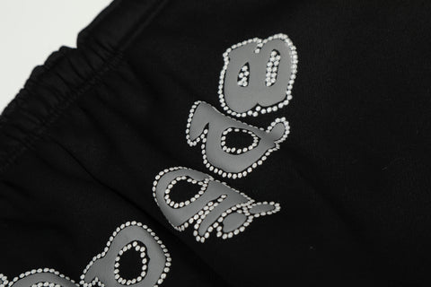 Sp5der Hooded Coats And Pants Suit