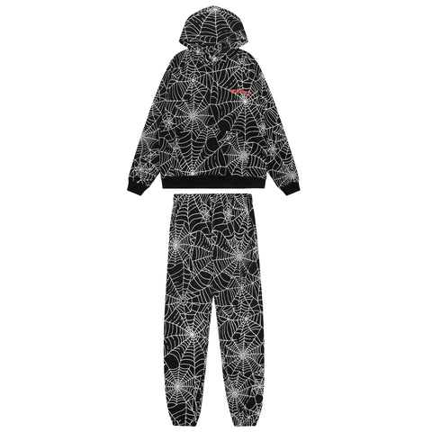 Sp5der Hoodie Pants Suit